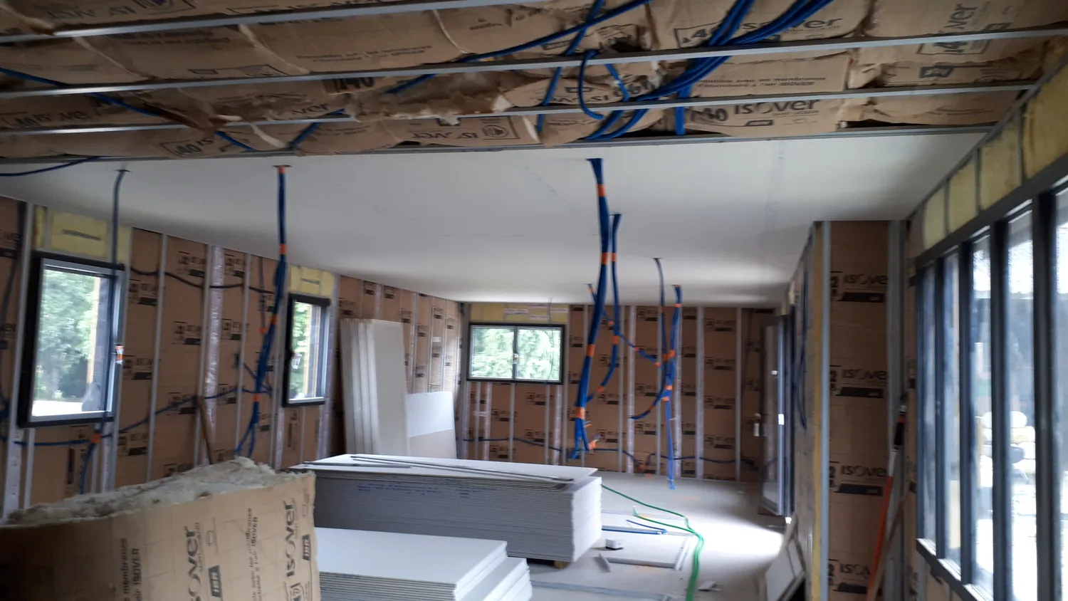 terrasse bois betton