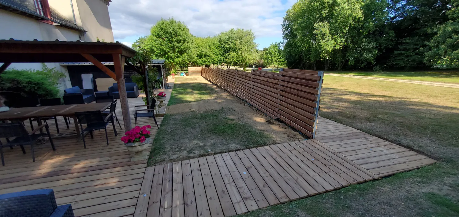 terrasse bois noyal sur vilaine